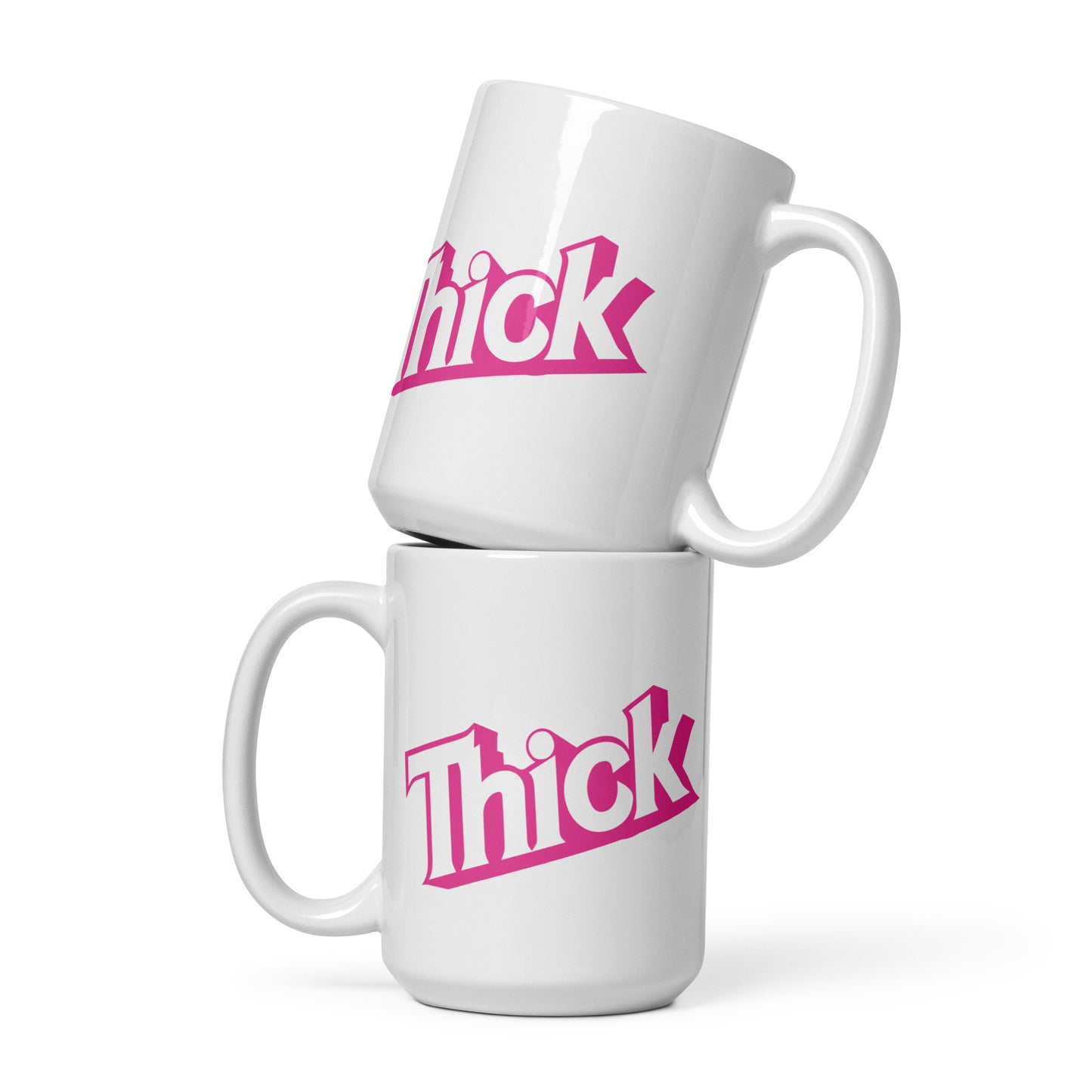 THICK Doll White Mug - The Thick Girl Gang