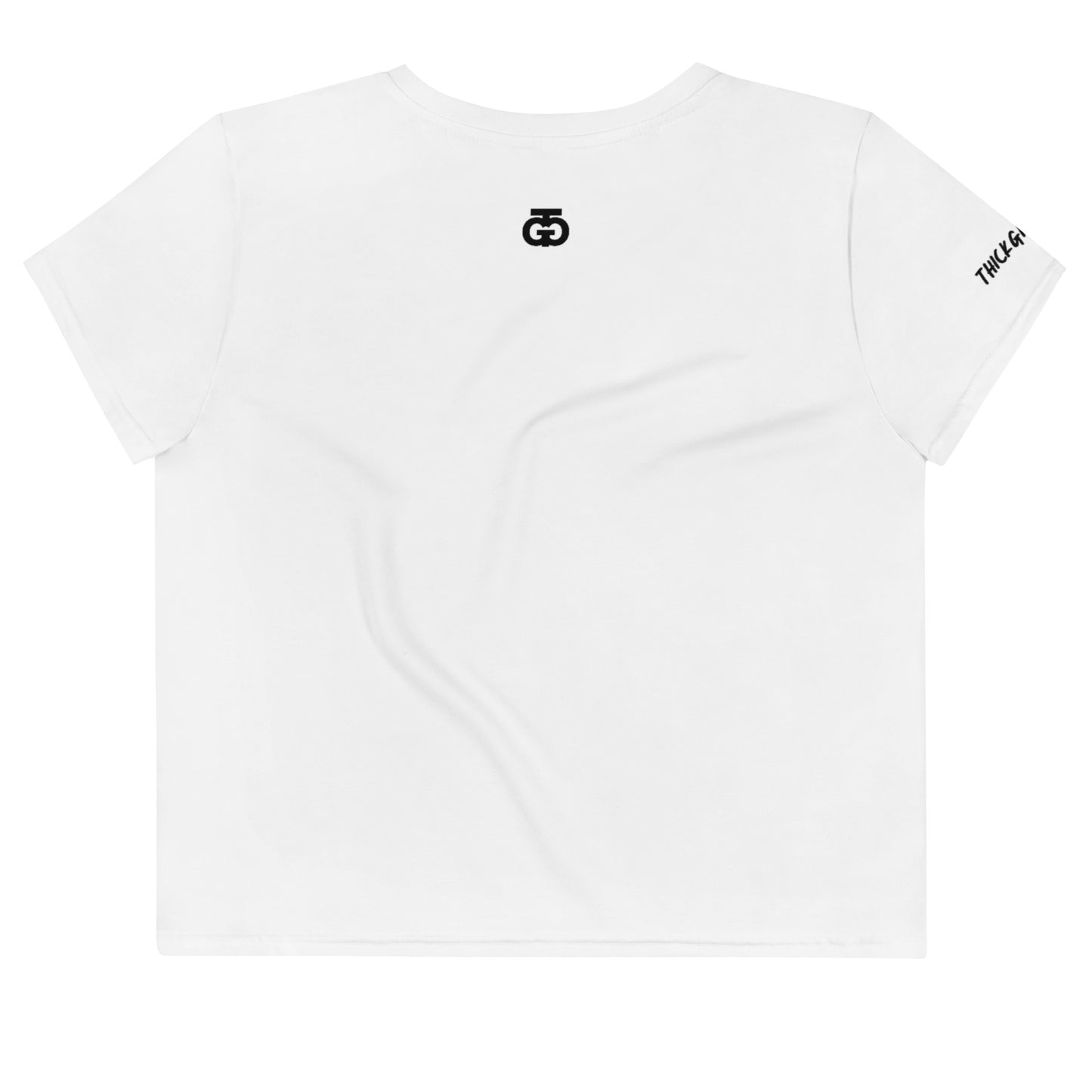 The Living THICK Crop Tee - The Thick Girl Gang