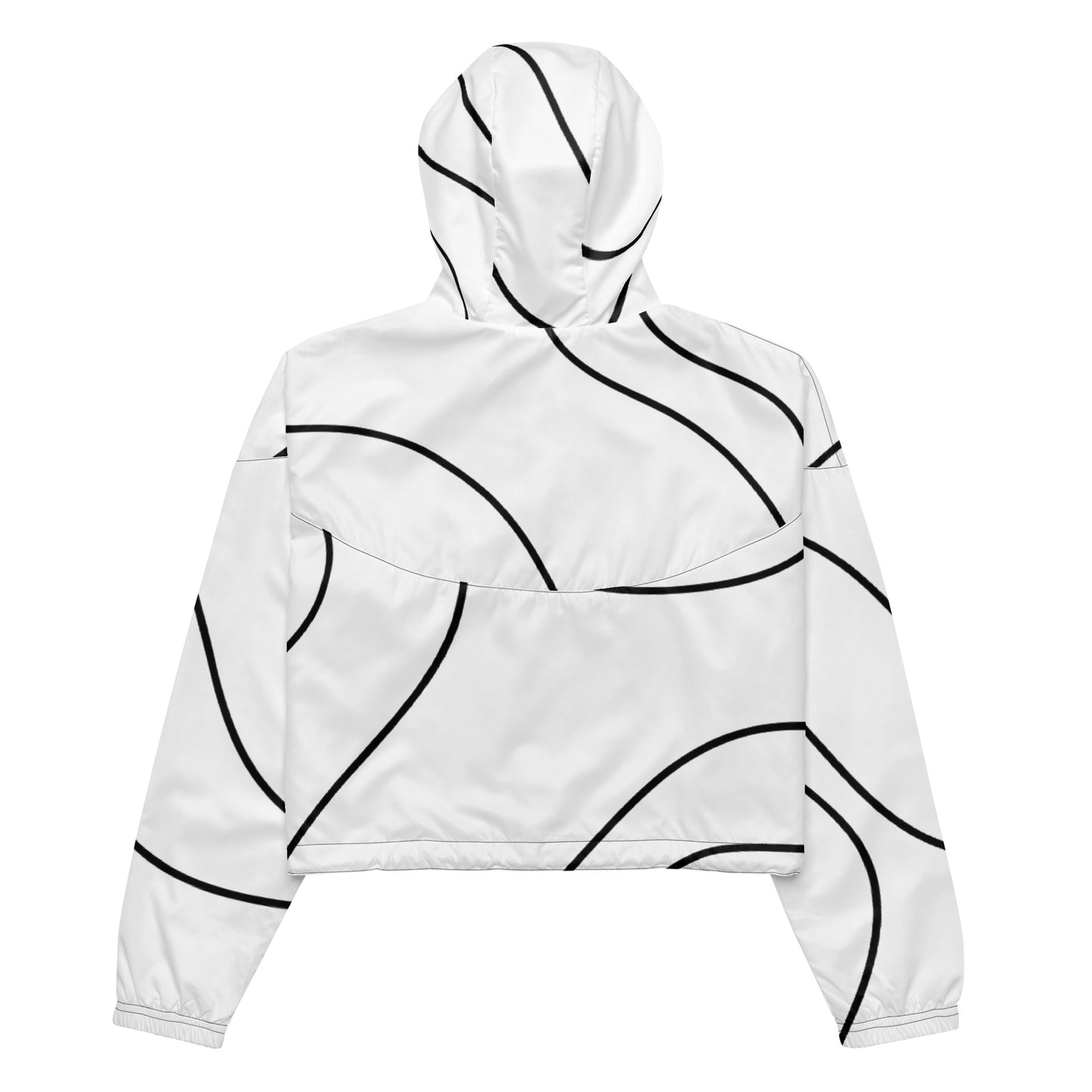 The THICK Bish Energy Cropped Windbreaker - The Thick Girl Gang