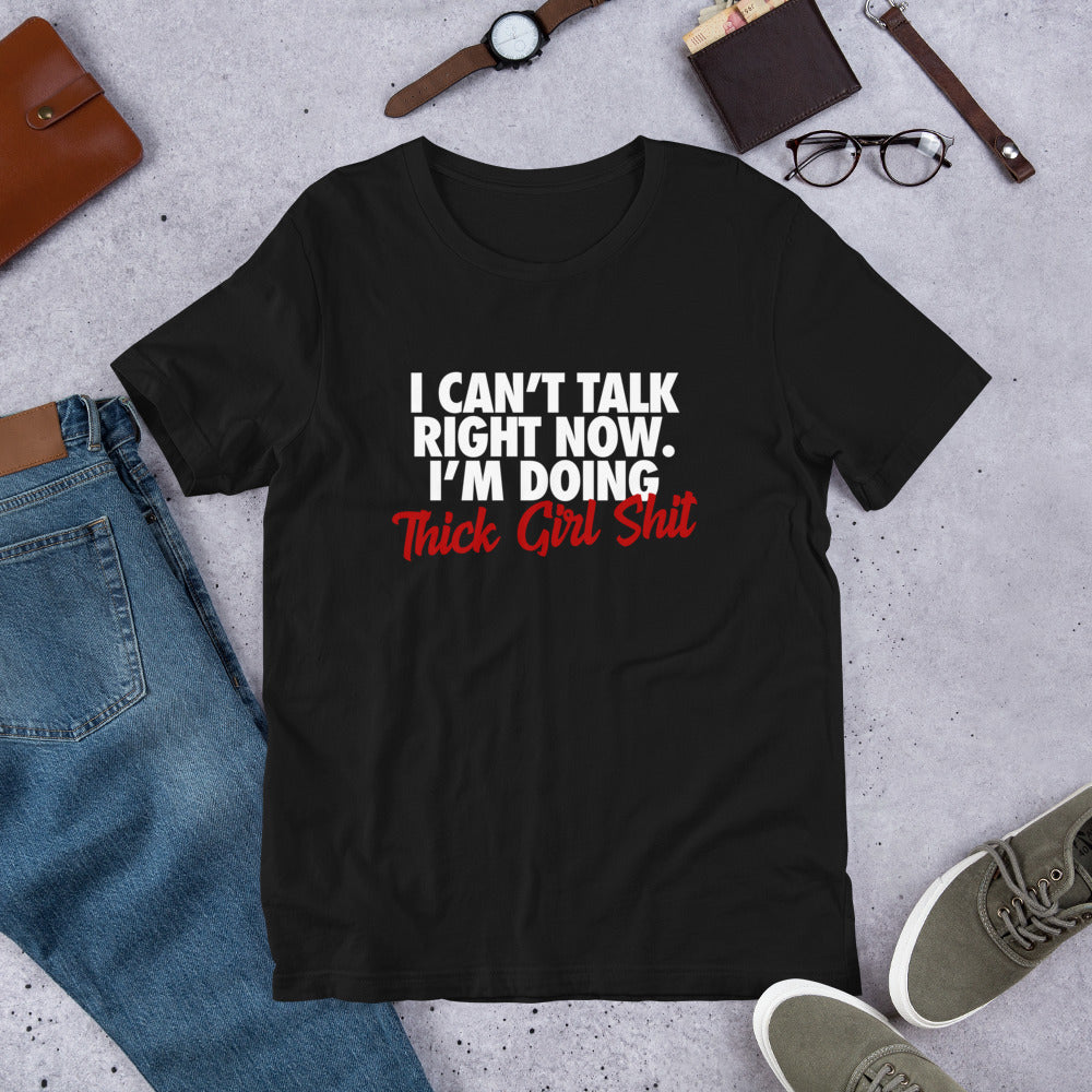 The THICK Girl Ish Black Tee - The Thick Girl Gang