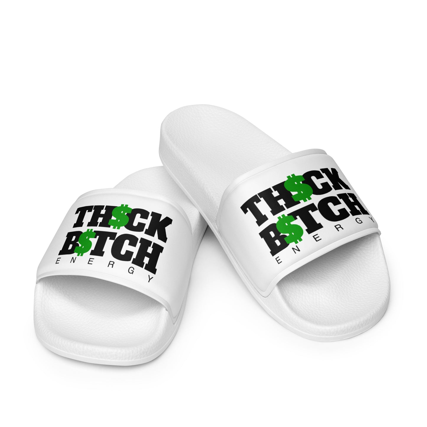 The THICK Bish Energy Women's Slides - The Thick Girl Gang