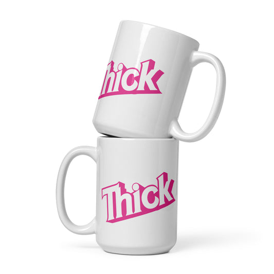 THICK Doll White Mug