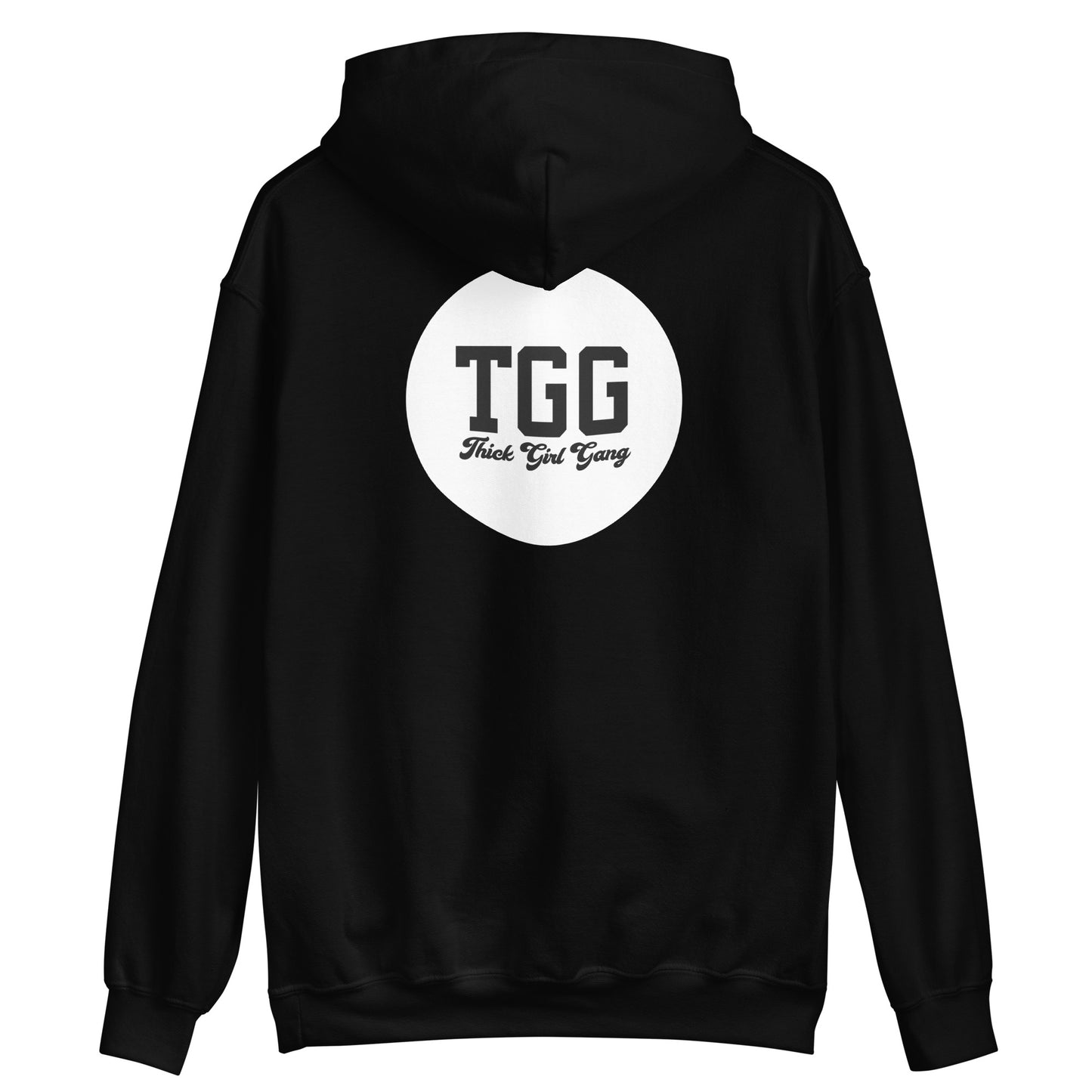 The THICK Girl Gang Plain Not White Hoodie