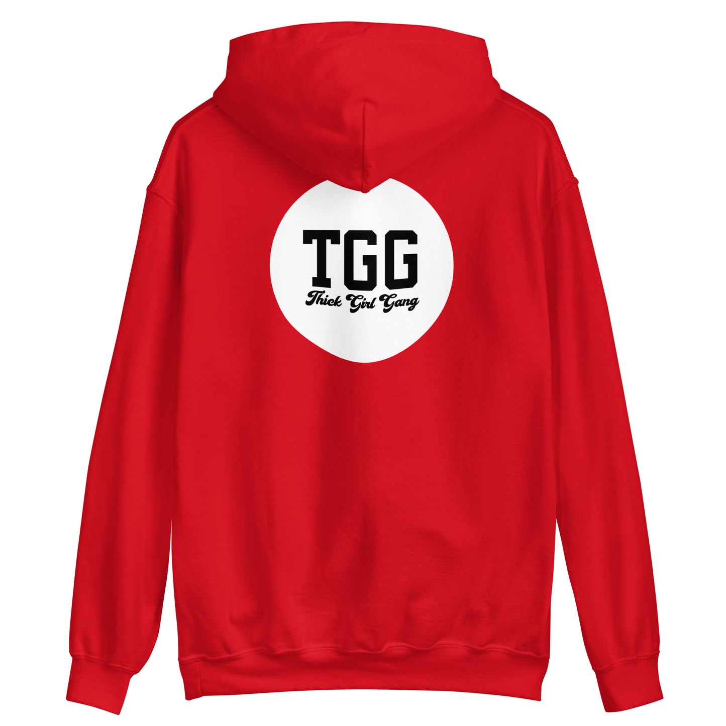 The THICK Girl Gang Plain Not White Hoodie