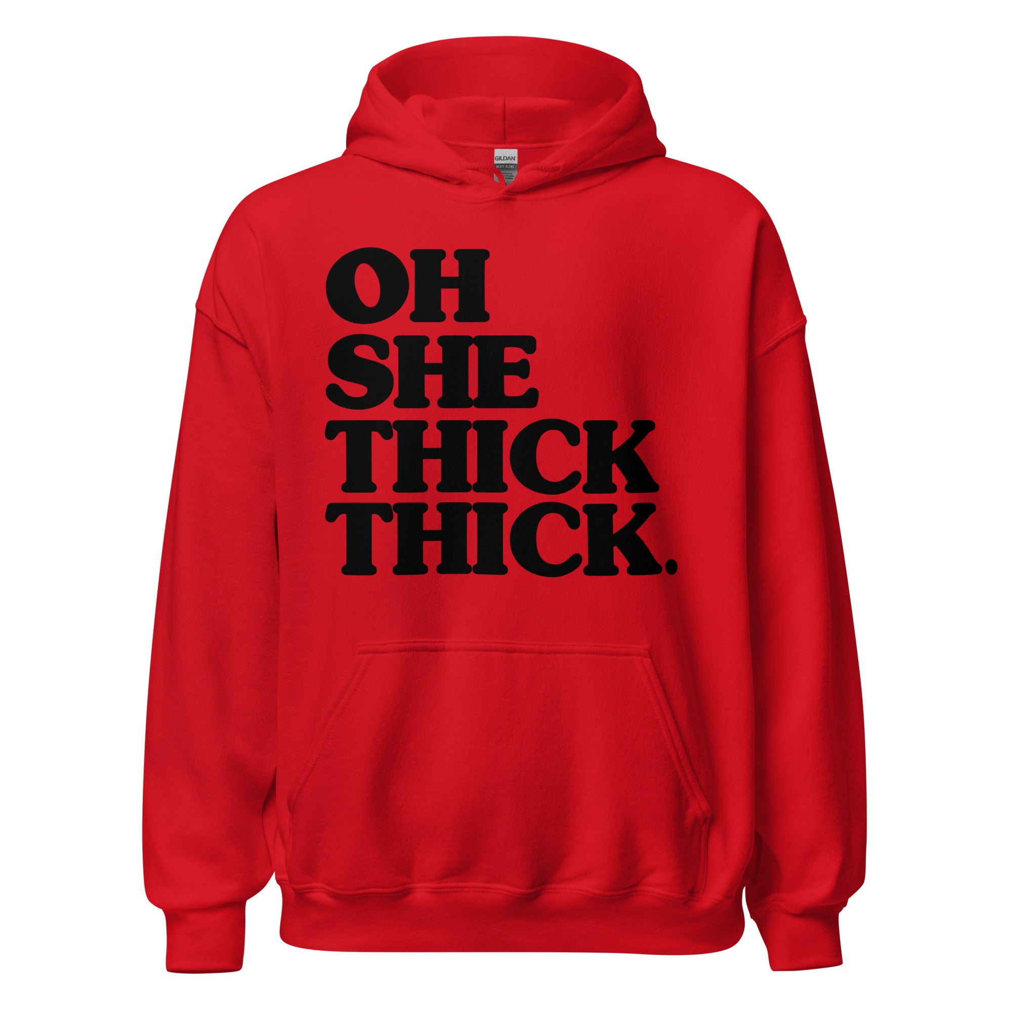 Thick discount red hoodie