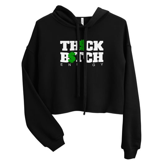 The THICK Bish Energy Crop Hoodie